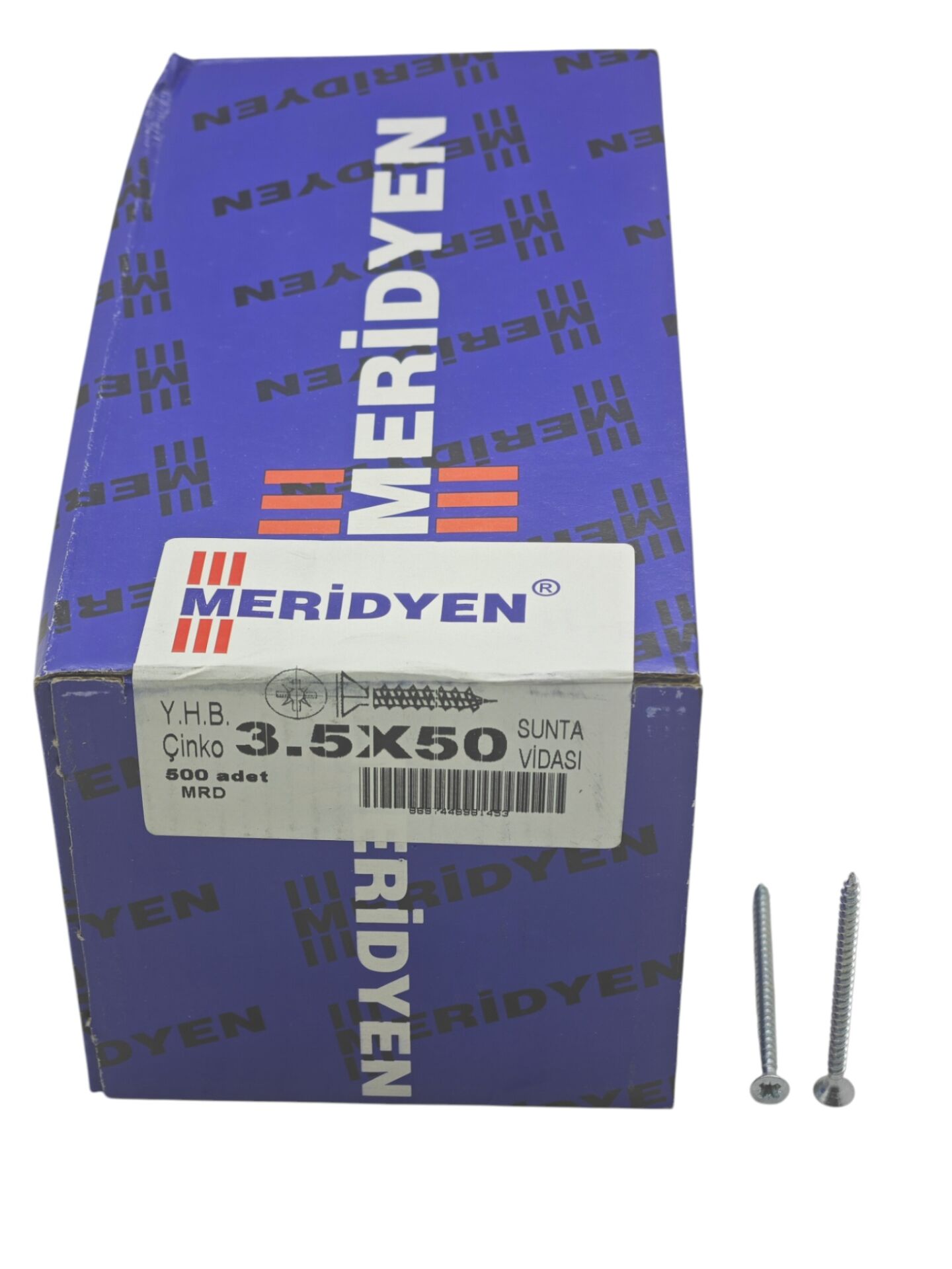 3550   Meridyen 3.5*50 YBH Sunta Vidası 500lü