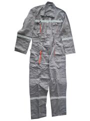 MAX-3442   Maxstar Kollu İş Tulumu L - Gri