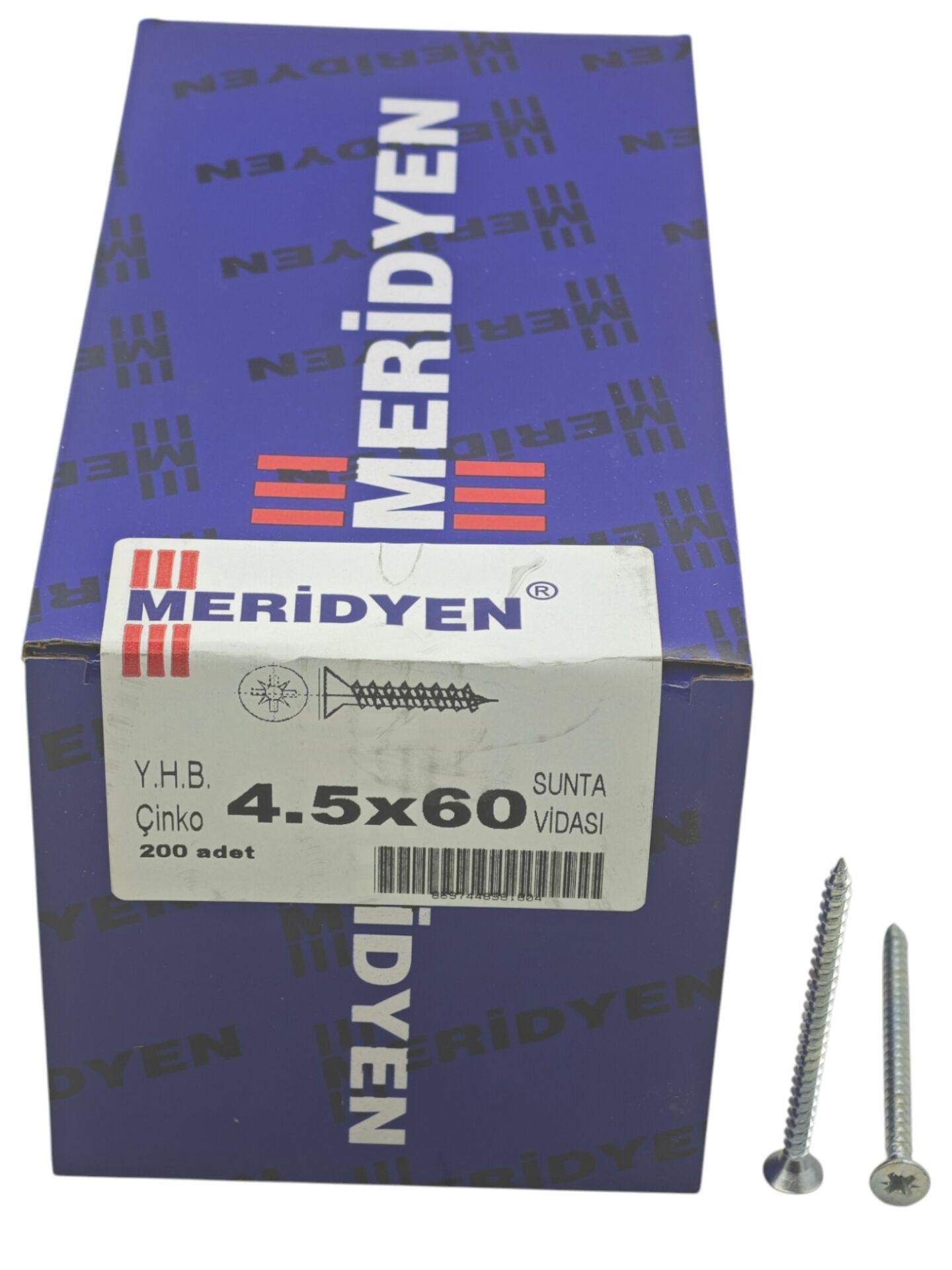 4560   Meridyen 4.5*60 YBH Sunta Vidası 200lü