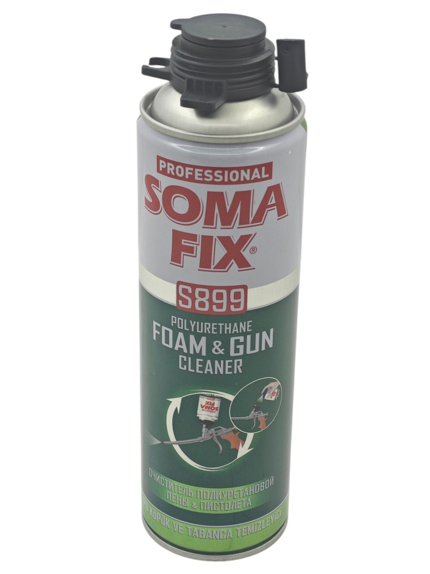 S899   Somafix PU Köpük ve Tabanca Temizleyici 500ml