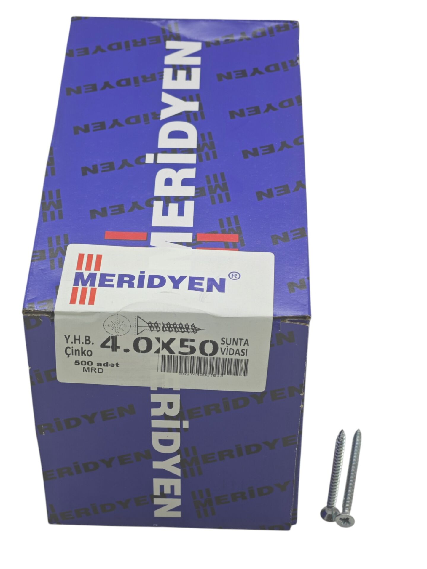 4050   Meridyen 4.0*50 YBH Sunta Vidası 500lü
