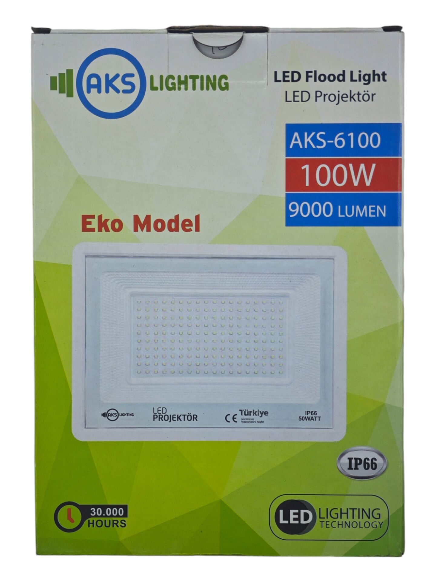 AKS-6100   Aks Led 100w Tablet Projektör - Eko Model