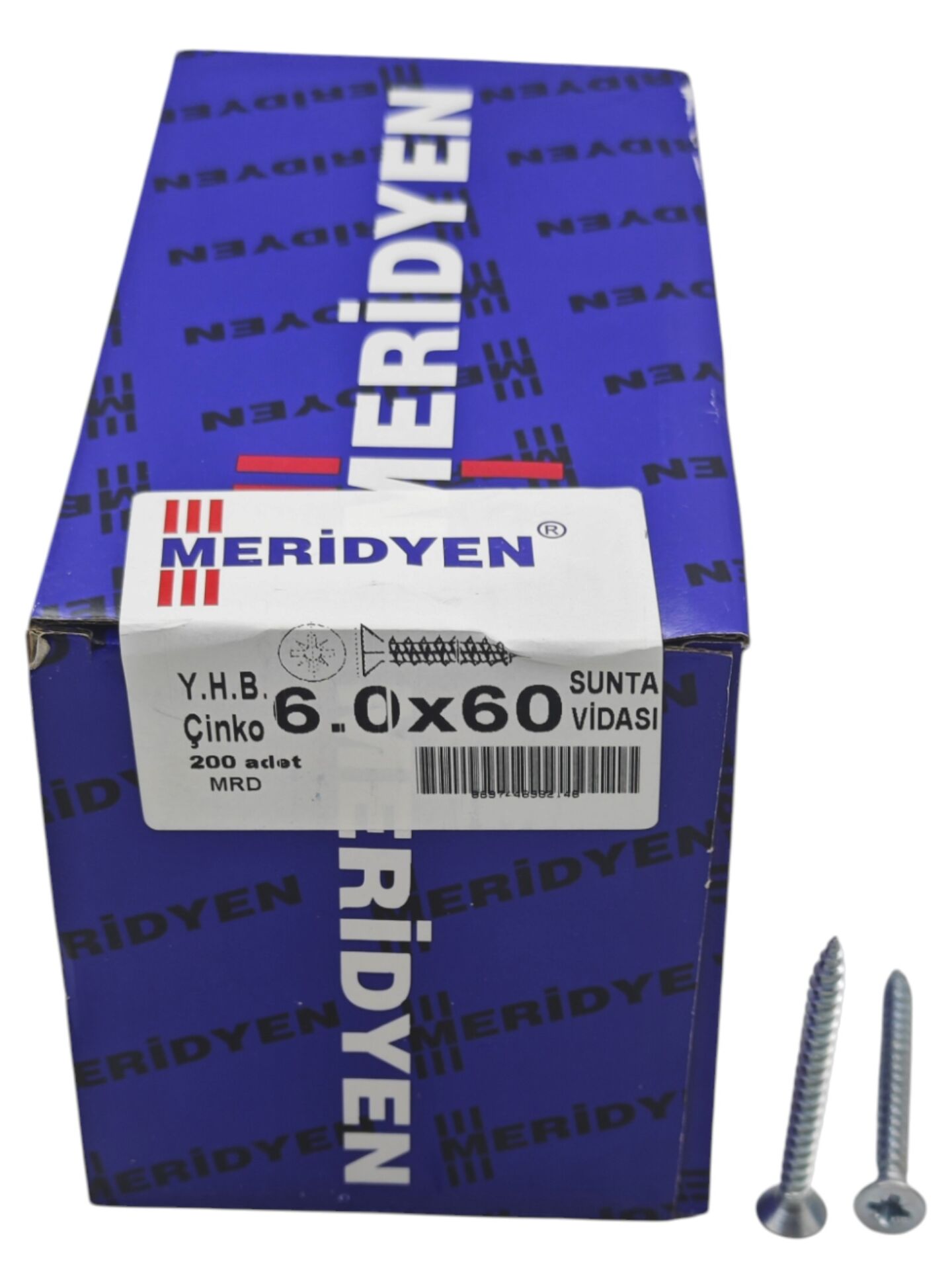 6060   Meridyen 6.0*60 YBH Sunta Vidası 200lü