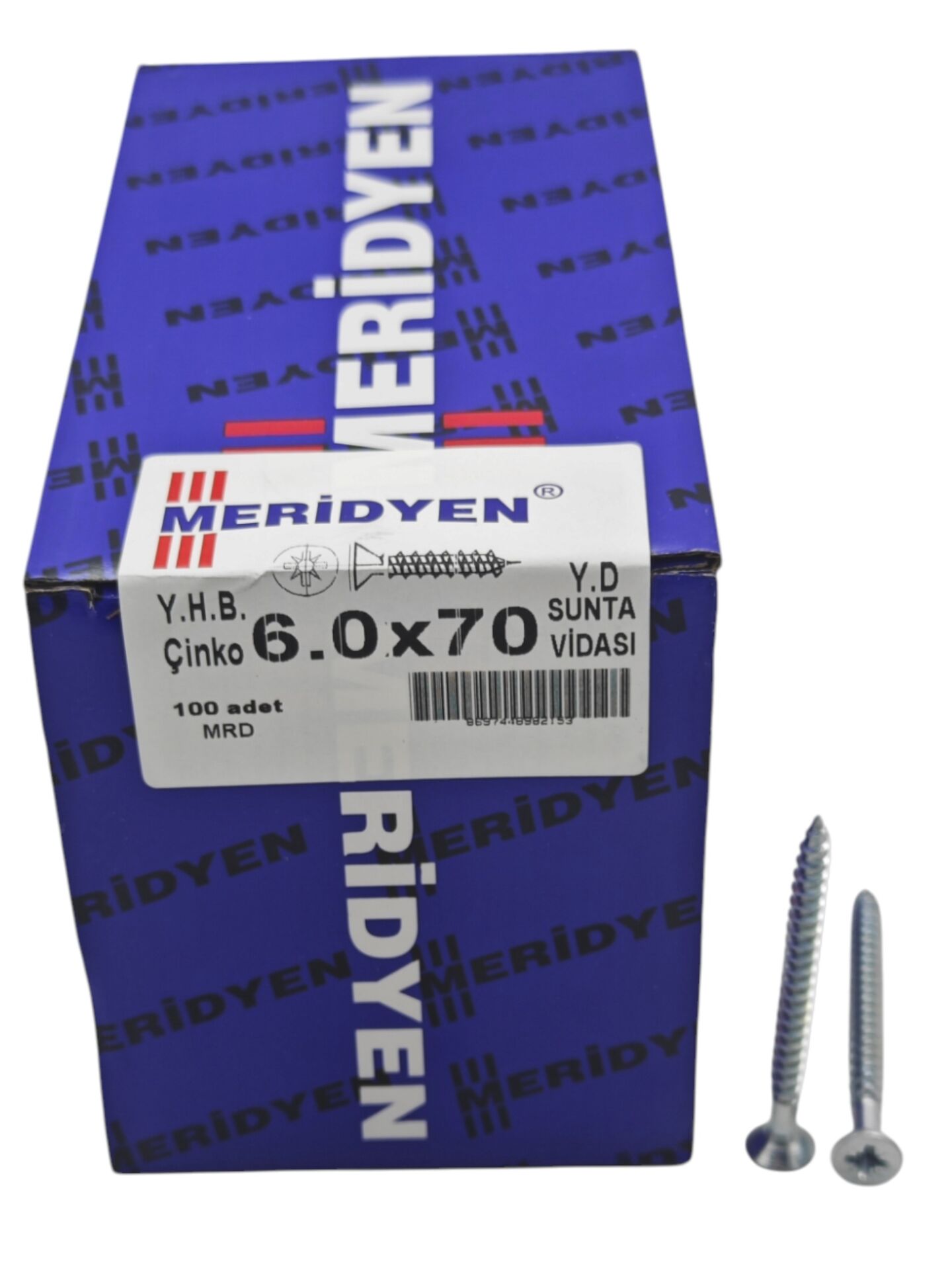 6070   Meridyen 6.0*70 YBH Sunta Vidası 100lü