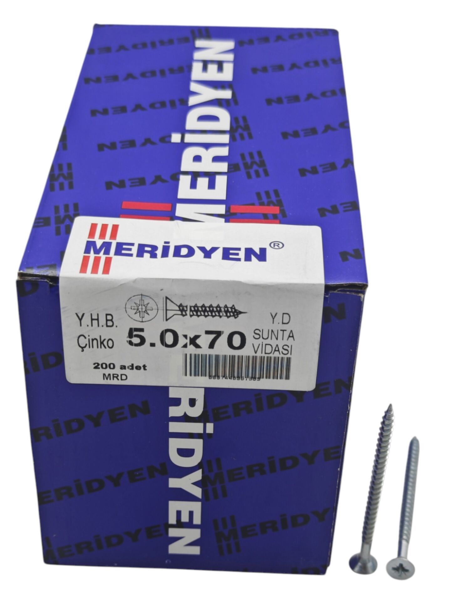 5070   Meridyen 5.0*70 YBH Sunta Vidası 200lü