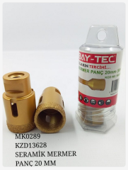 MK0289   Bay-Tec M14 Uçlu Seramik Mermer Panç 20mm