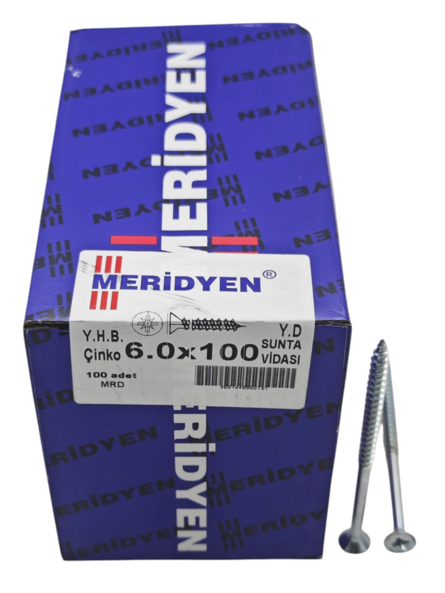 60100   Meridyen 6.0*100 YBH Sunta Vidası 100lü