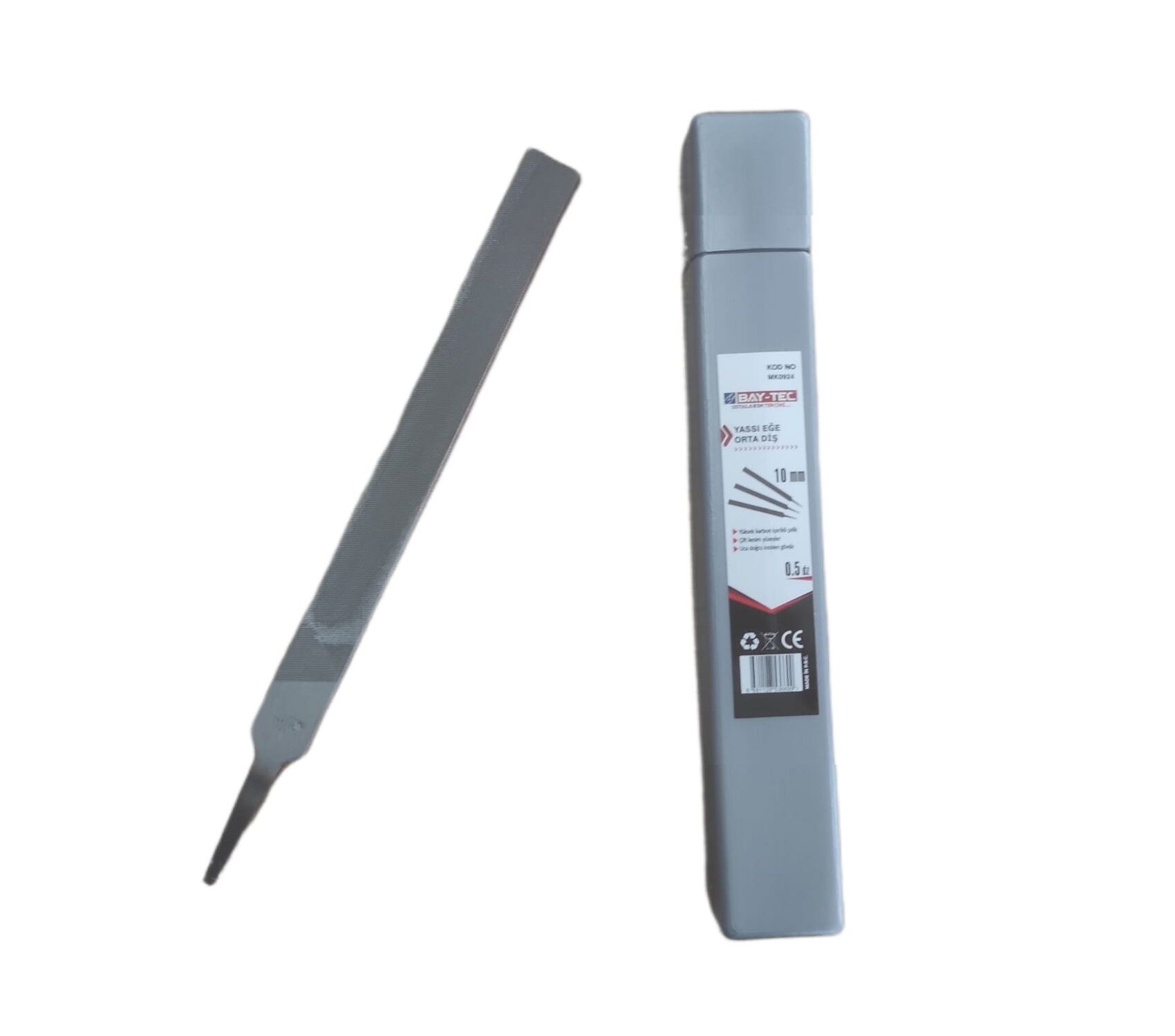 Mk0924   Bay-Tec Yassı Eğe Orta Dış 10Mm