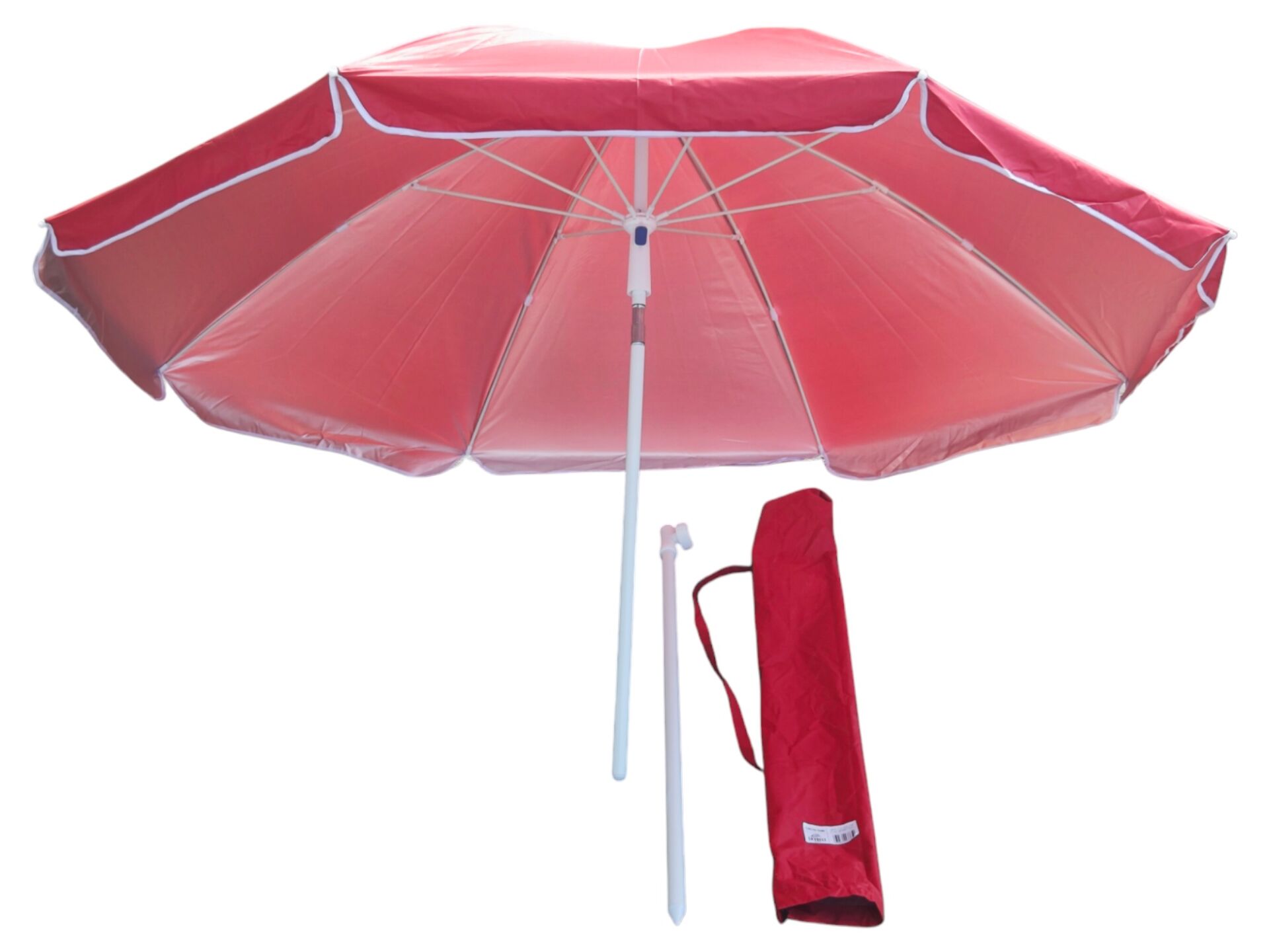 SKY-112   Skybelt Tek Renk Plaj Şemsiyesi 200cm
