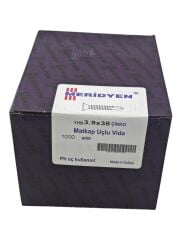 3938   Meridyen 3,9*38 YHB Matkap Uçlu Vida 1000li