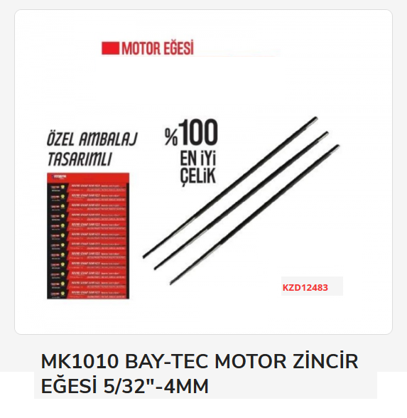 Mk1010   Bay-Tec Motor Eğesi 5/32-4
