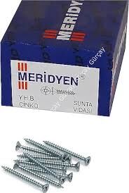 3540   Meridyen 3.5*40 YBH Sunta Vidası 500lü