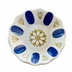 Lİ-03   Lido Melamin Çay Tabağı 6lı - Mavi