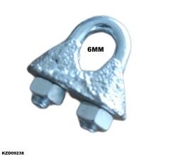 GK06   Galvenizli Metal Klemens 6mm
