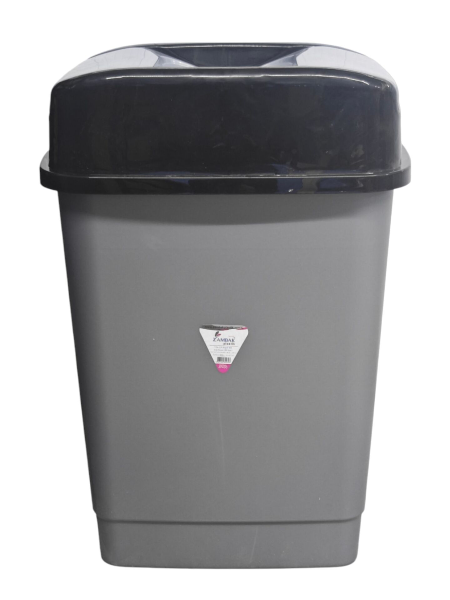 ZP430   Zambak Çift Kapaklı Klik Çöp Kovası No5