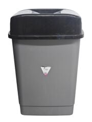 ZP430   Zambak Çift Kapaklı Klik Çöp Kovası No5