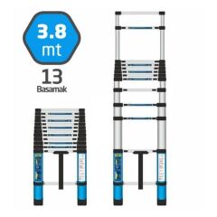 504322   Master Teleskopik Merdiven 380cm - 13 Basamak