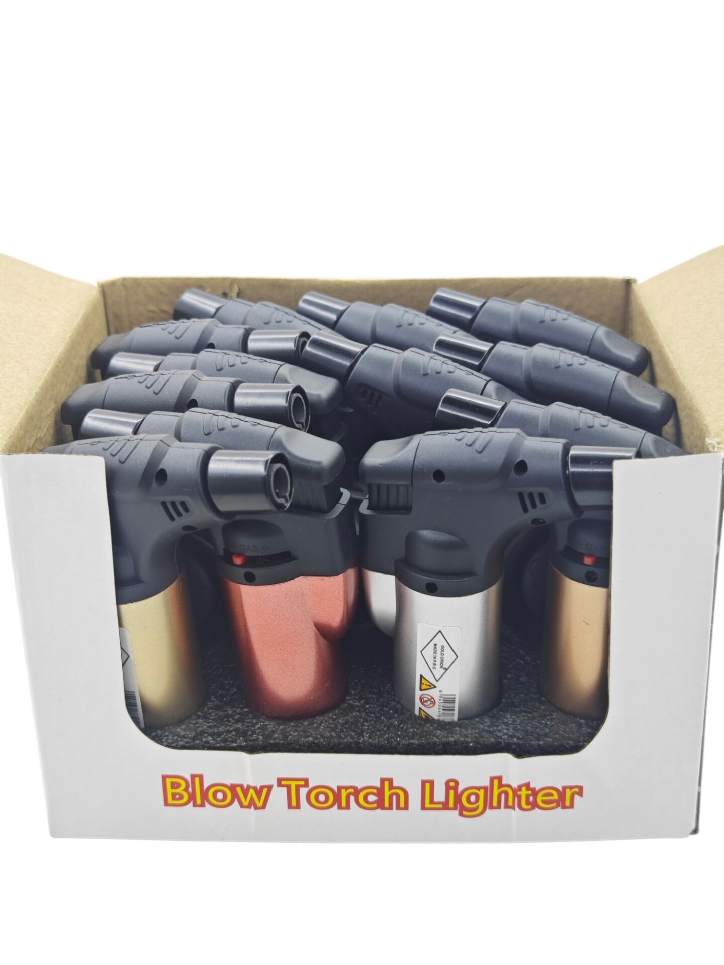 OR-03C   Gold Orion Şalamalı Çakmak - Renkli Metal