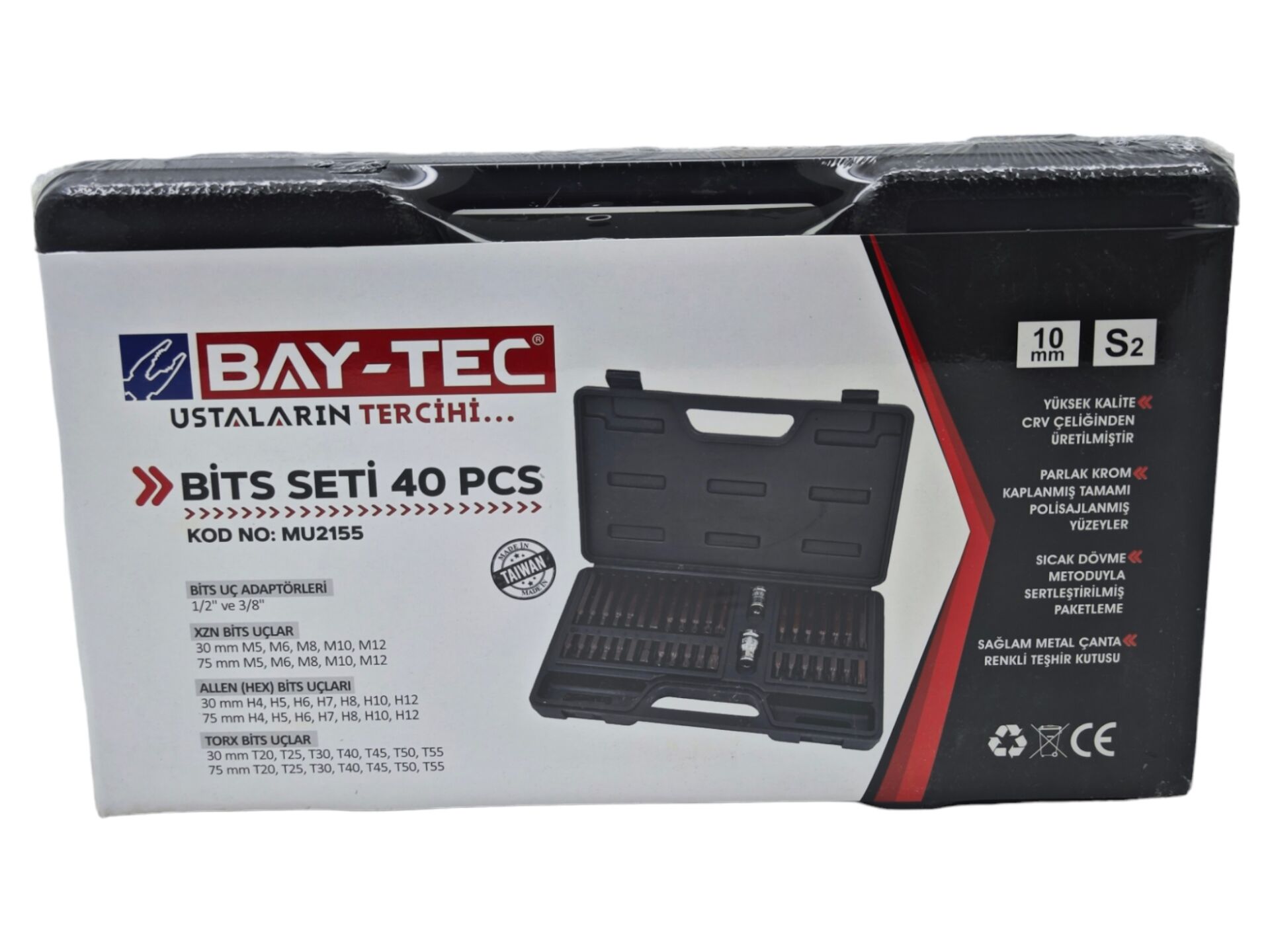 Mu2155   Bay-Tec Otomotiv Bits Seti 40Prç