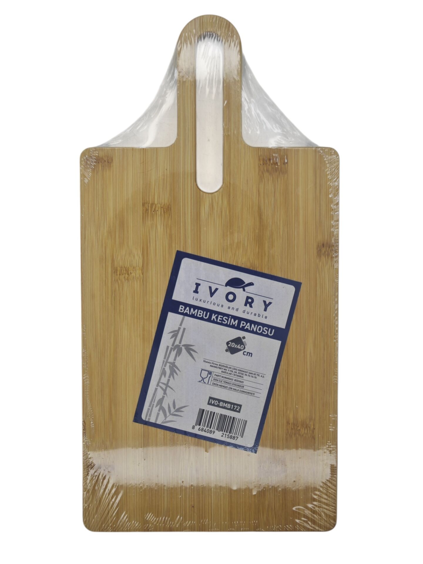 IVO-BMB172   İvory Bambu Kesim Tahtası 20*40cm