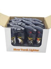 OR-03B   Gold Orion Şalamalı Çakmak - Hayvan Desenli