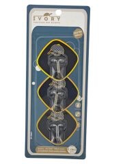 IVO-ASK162   İvory Yapışkanlı Askı 3lü - Metal