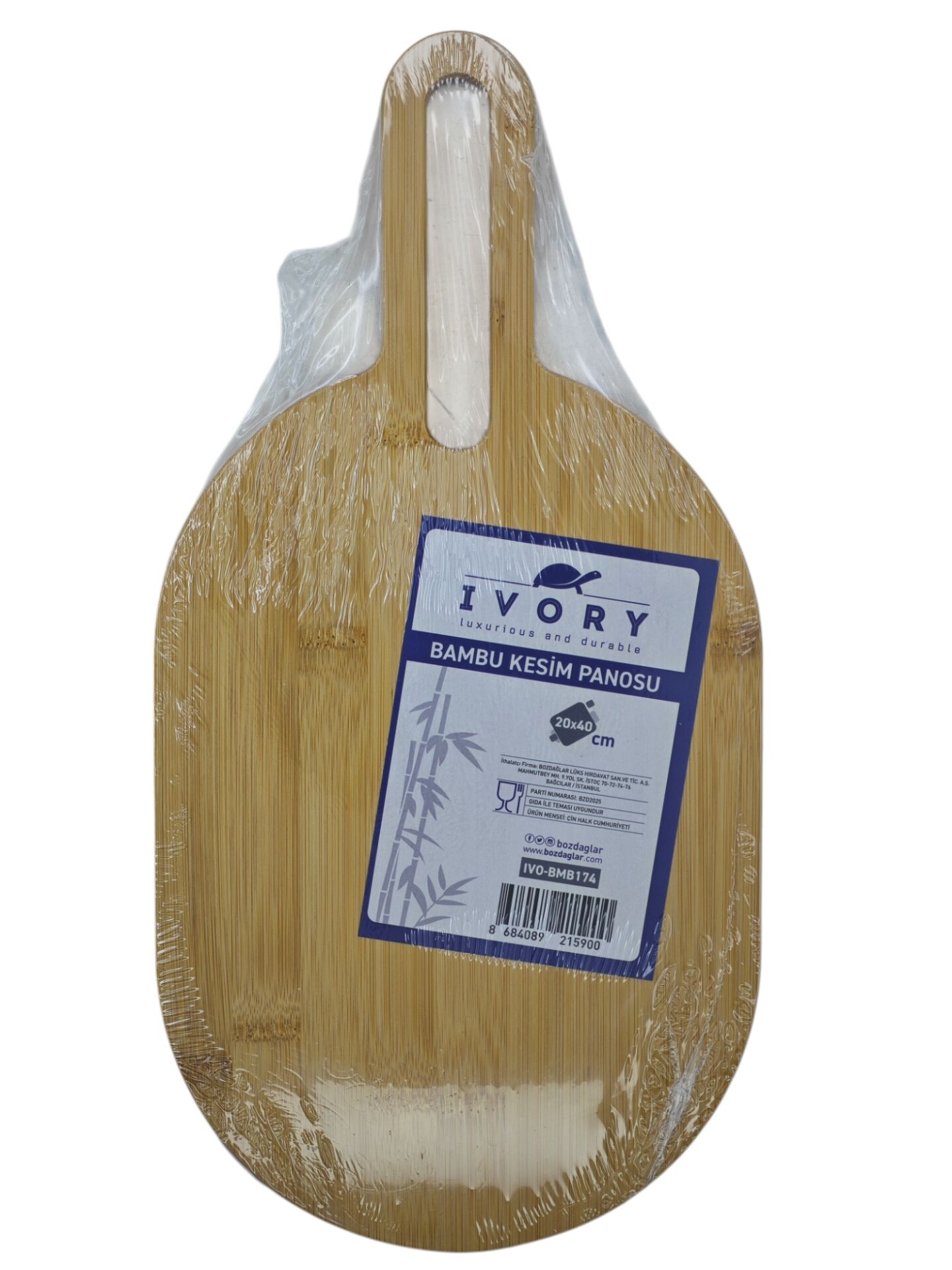 IVO-BMB174   İvory Bambu Kesim Tahtası 20*40cm