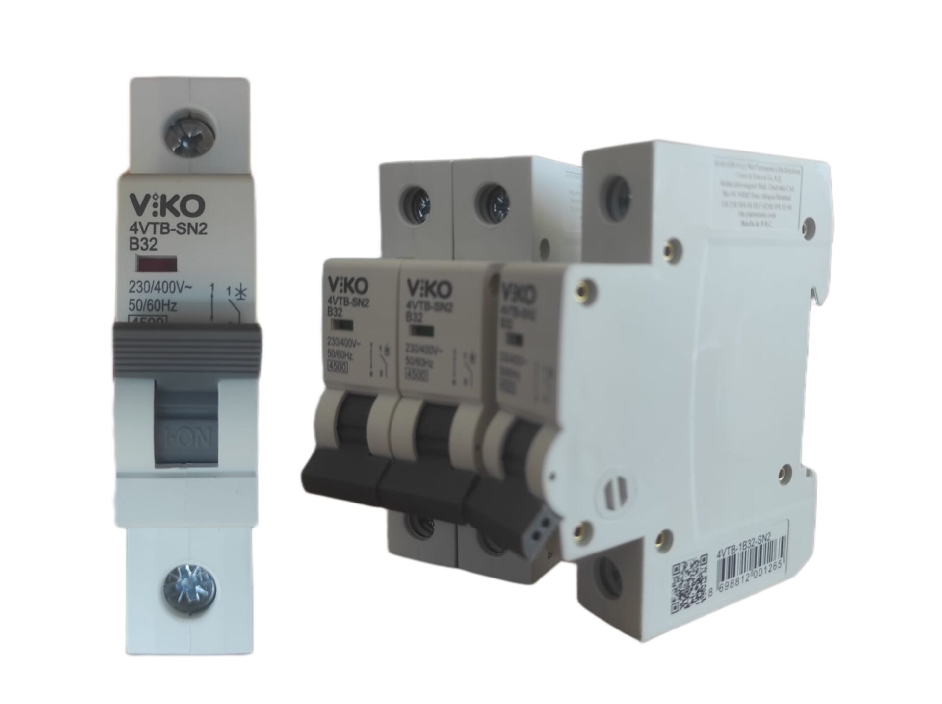 4Vtb-1B32-Sn2   Viko Otomatik Sigorta 32A
