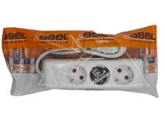 100-0106-1   Asel Ara Kablo Grup Priz 3lü 1m