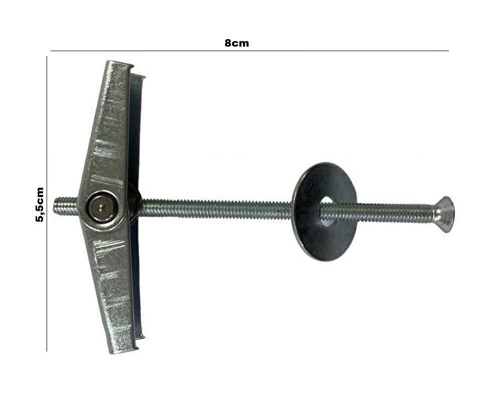 17013   Alçıpan Askı Dübeli Yaylı 12*80