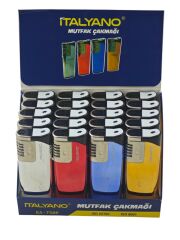 KA-750P   İtalyano Izgaralı Pürmüz Çakmak - Işıklı