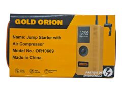 OR10689   Gold Orion USB ve Type-C Portlu Oto Şarj Kiti