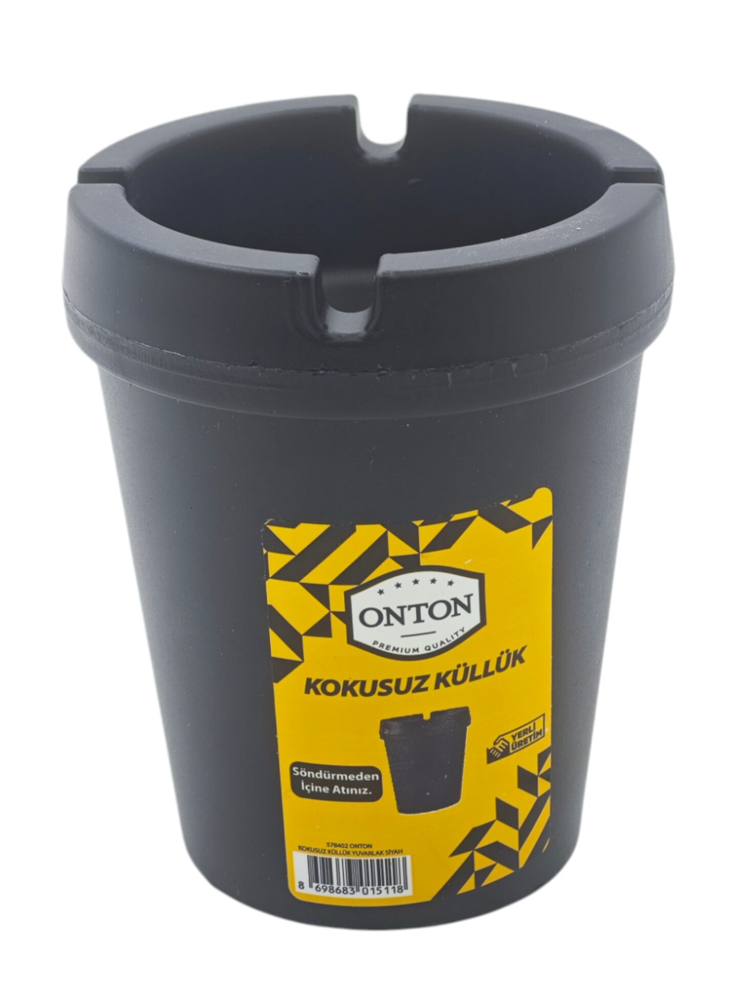 578402   Onton Plastik Kokusuz Küllük - Yuvarlak