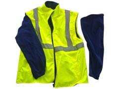 JN1003   Junior 5in1 Sarı Lacivert Parka - XL