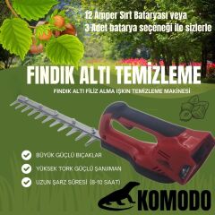 K53-00   Komodo Şarjlı Fındık Altı  Işkın Temizleme Motoru