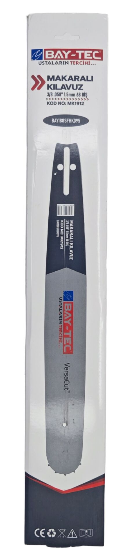 Mk1912   Bay-Tec Motor Kaması 1.5Mm 3/8 68 Diş - Hobi Kılavuz