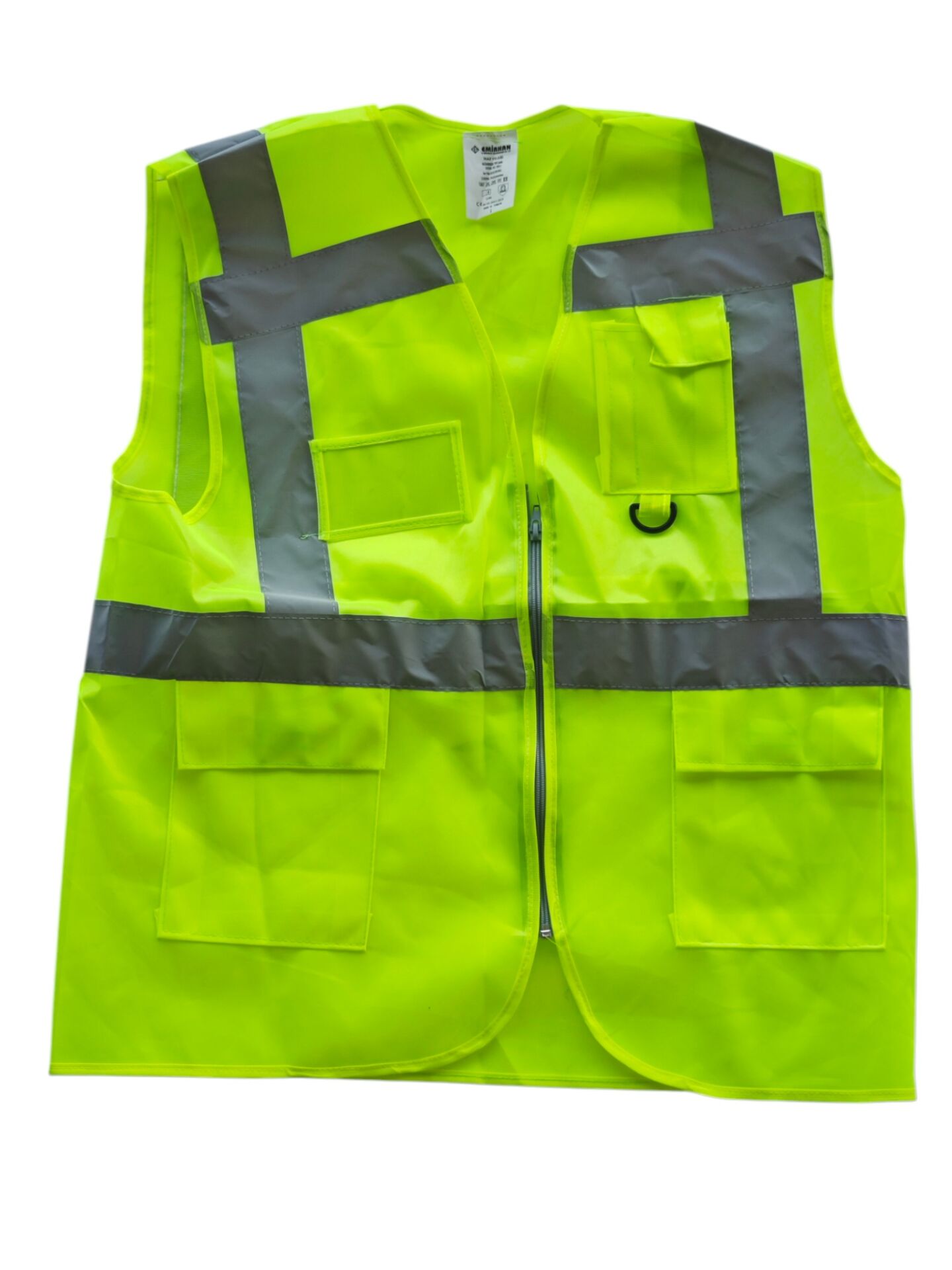 36011   Emirhan İkaz Yeleği - Mühendis Tipi Sarı