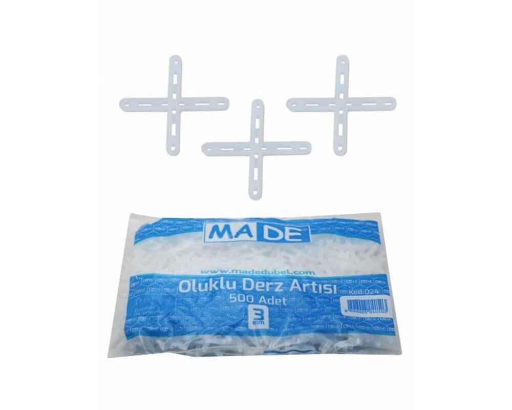 024   Made Oluklu Derz Artısı 3Mm 500Lü