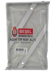 BA351   Beşel Ağır Tip RAf Altı Ayak 20*30cm 2li - Beyaz