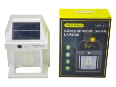 OR-111   Gold Orion Solar Şarjlı Duvar Aplik