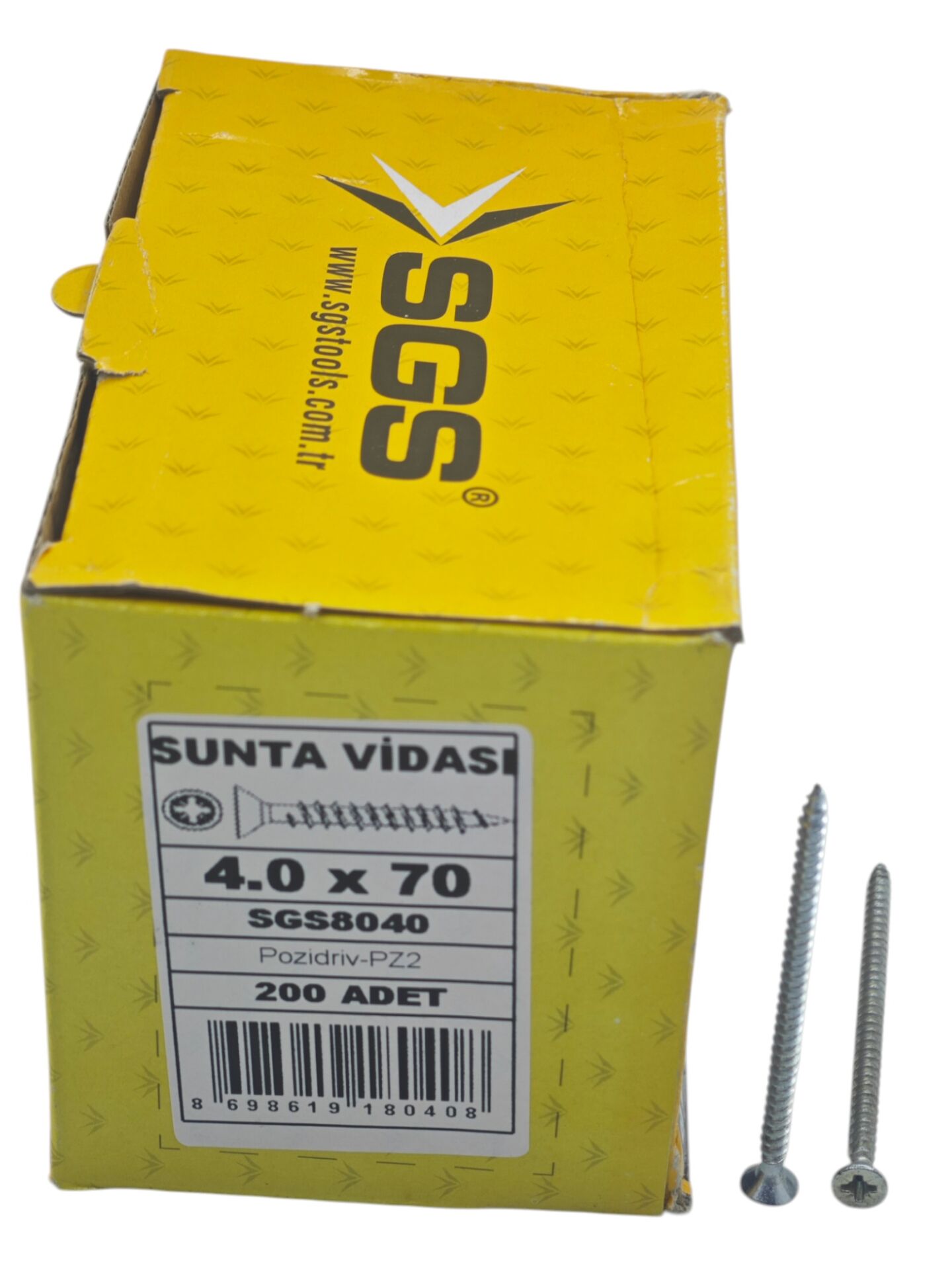 4070   SGS 4*70mm Sunta Vidası 200lü