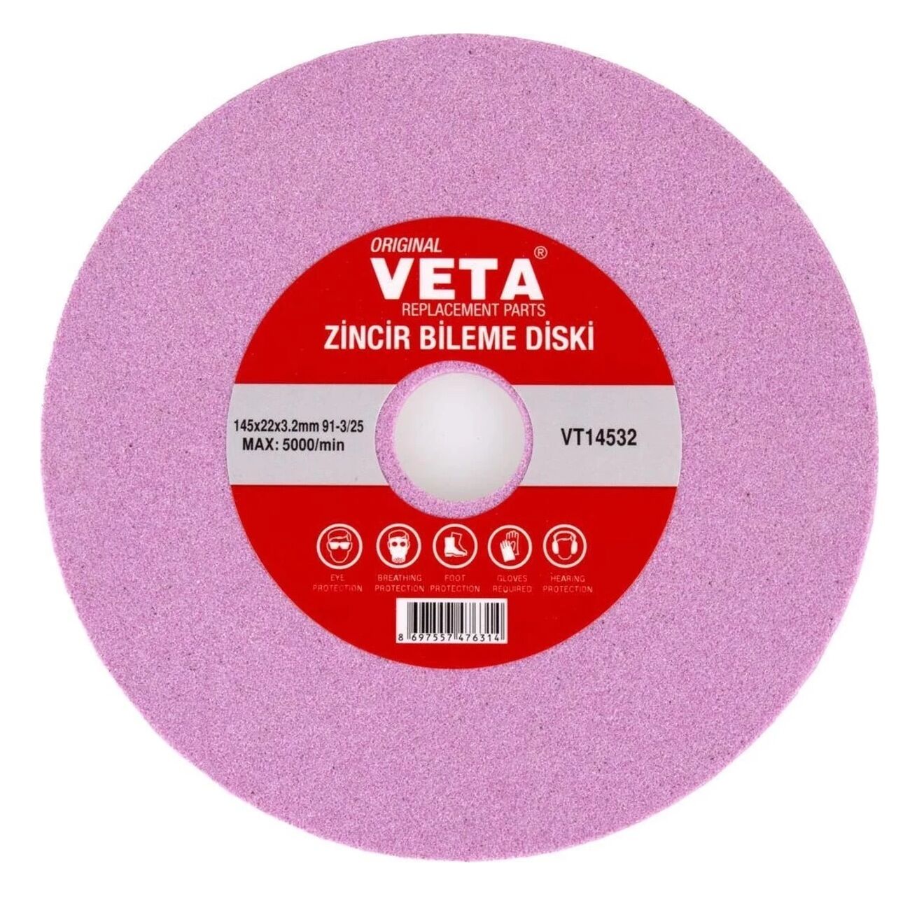 VT14532   Veta Zincir Bileme Diski 145*22*3.2mm