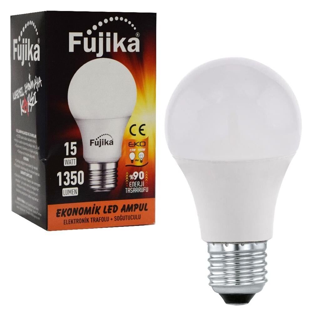 FLA114   Fujika E27-15W Led Ampul 1350 Lümen - Beyaz
