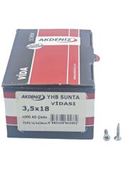 3518   Akdeniz 3.5*18 YHB Sunta Vıdası 1000li