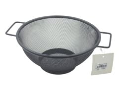 YM-014B-20   Özcan İthalat Metal Tel Süzgeç 20cm - Siyah