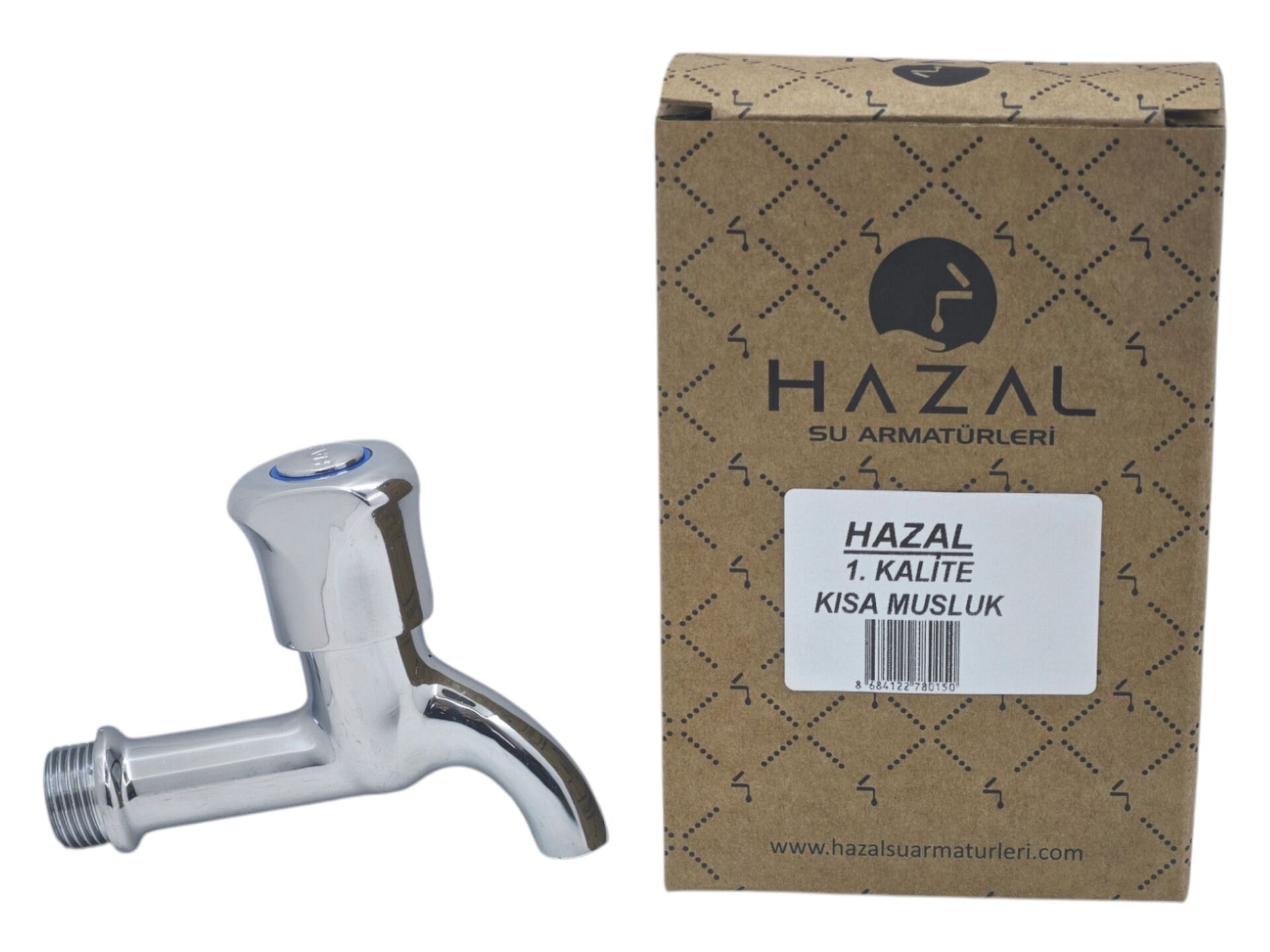 8015   Hazal 1. Kalite Kısa Musluk - Kutulu