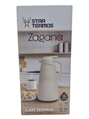 STK-6162   Star Zagana Serisi Cam Termos 1.5lt
