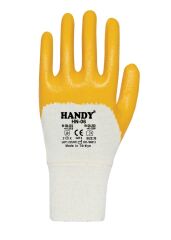 Hn-06   Handy Sarı Nitril Eldiven 10
