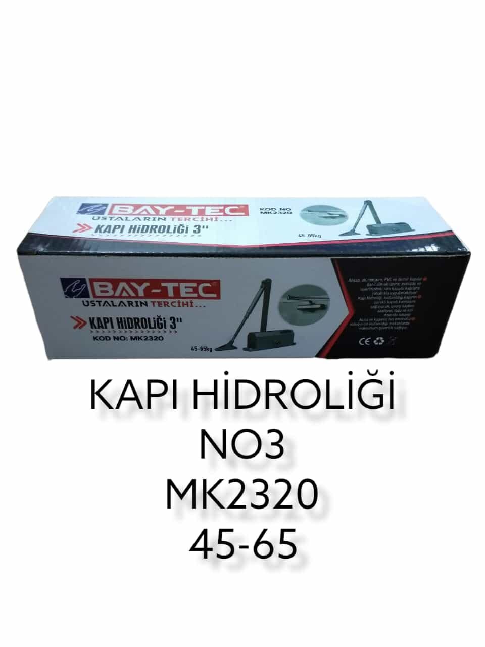 Mk2320   Bay-Tec Kapı Hıdroliği 3 45-65Kg