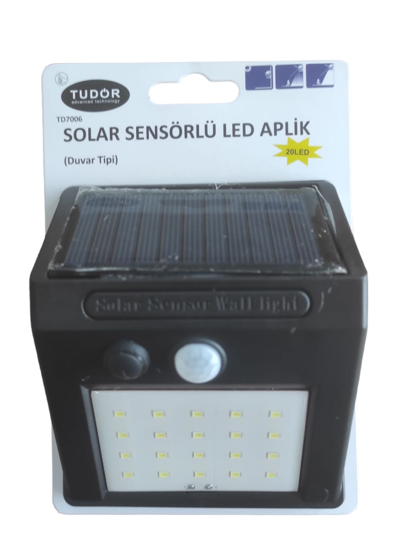 Td 70006   Tudor Duvar T. Solar Ş. 20 Led Aplik